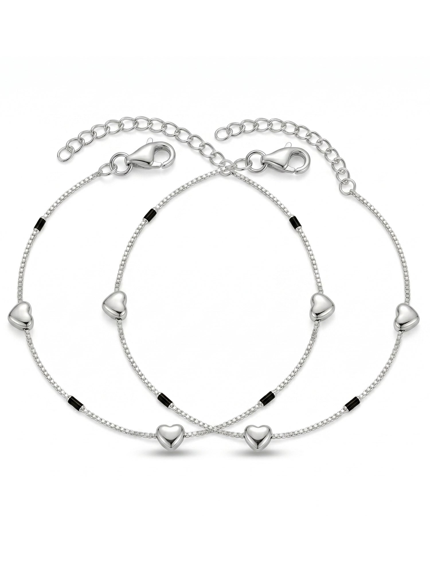Eternal Heartbox Nazaria Anklet Pair