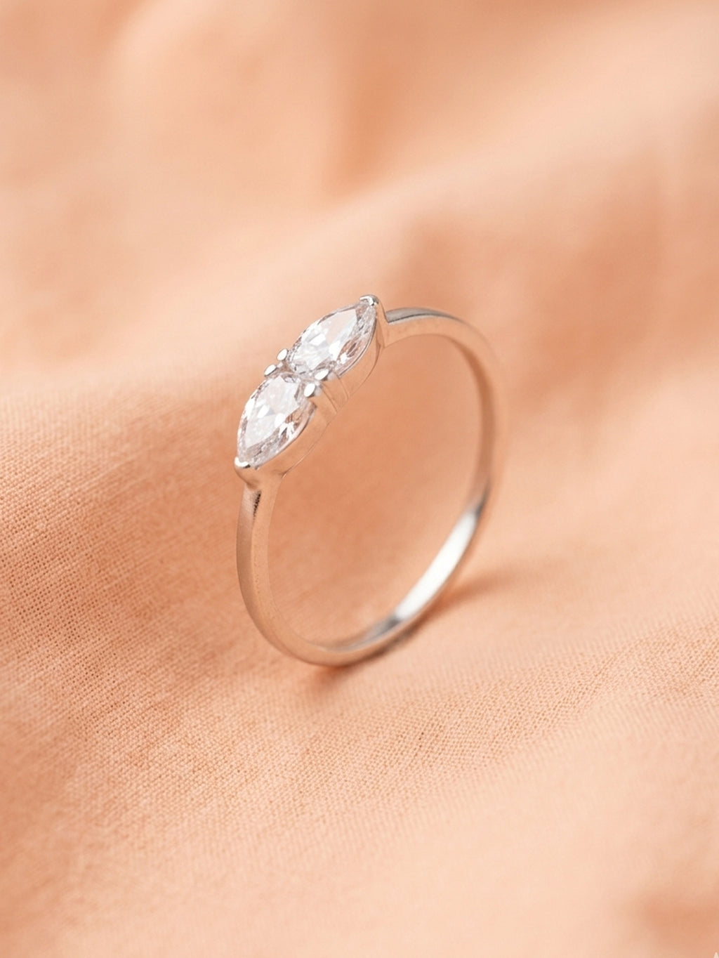 Double Marquise Bloom Ring