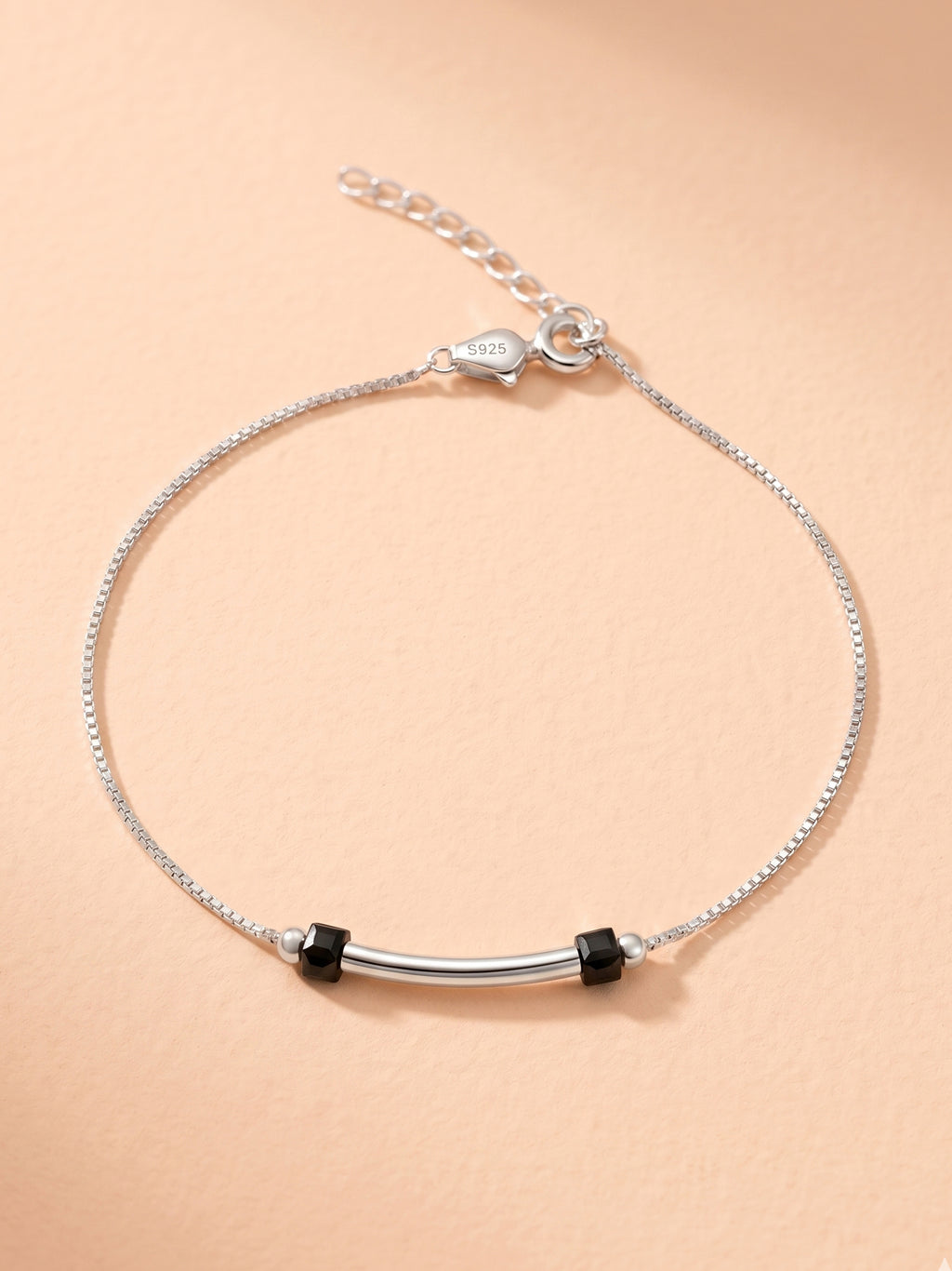 Celestial Arc Box Chain Anklet