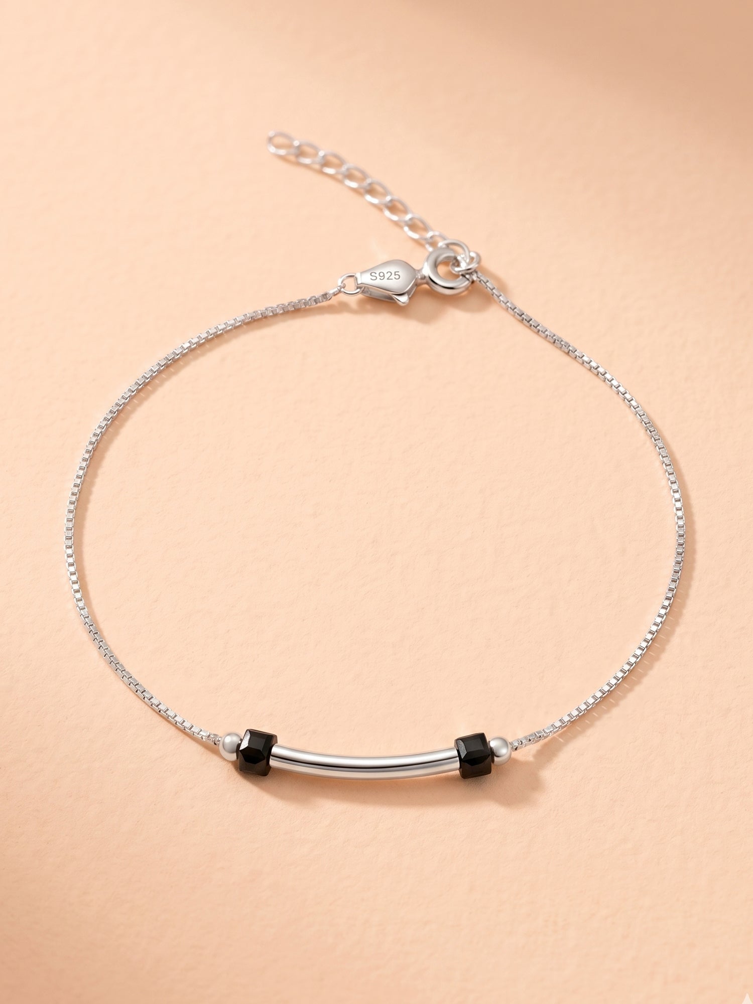 Celestial Arc Box Chain Anklet