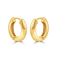 Gilded Ribbon Hoops