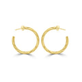 Gilded Helix C-Hoops