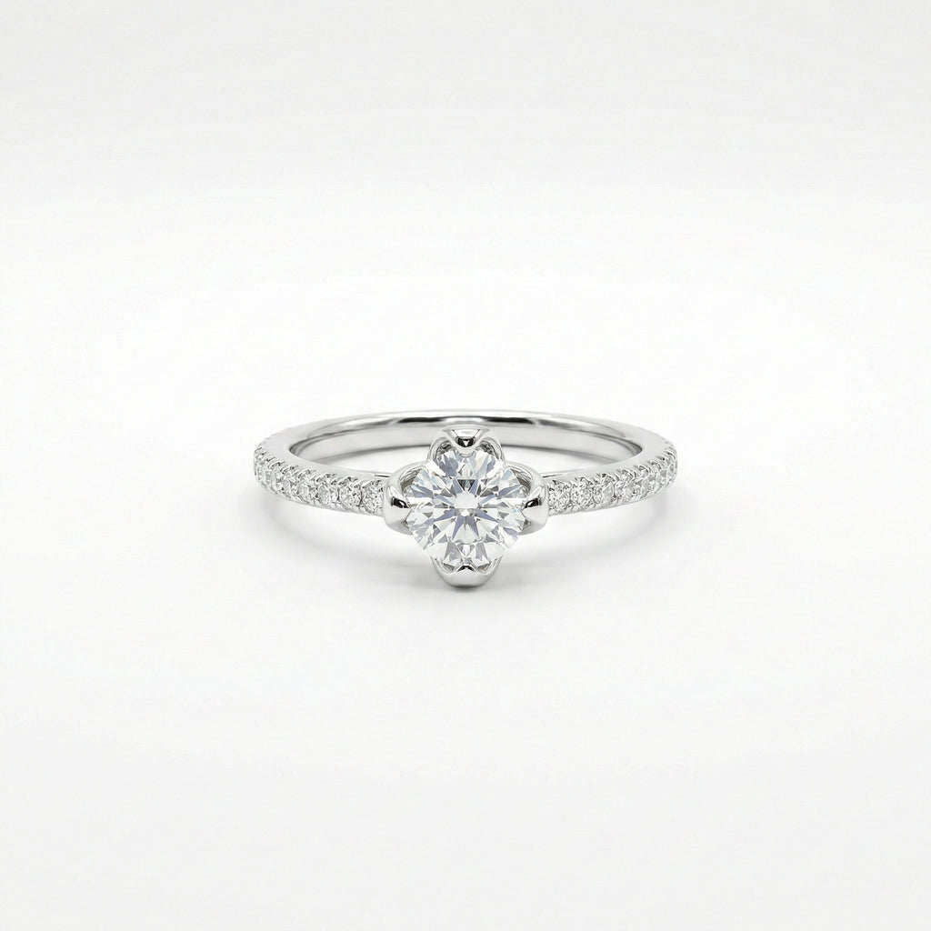 Lumina Solitaire Ring