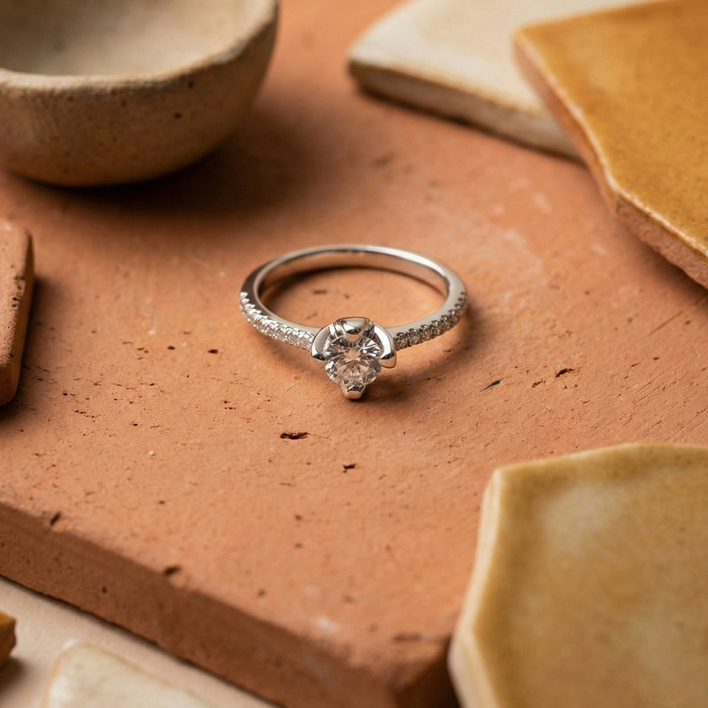 Lumina Solitaire Ring