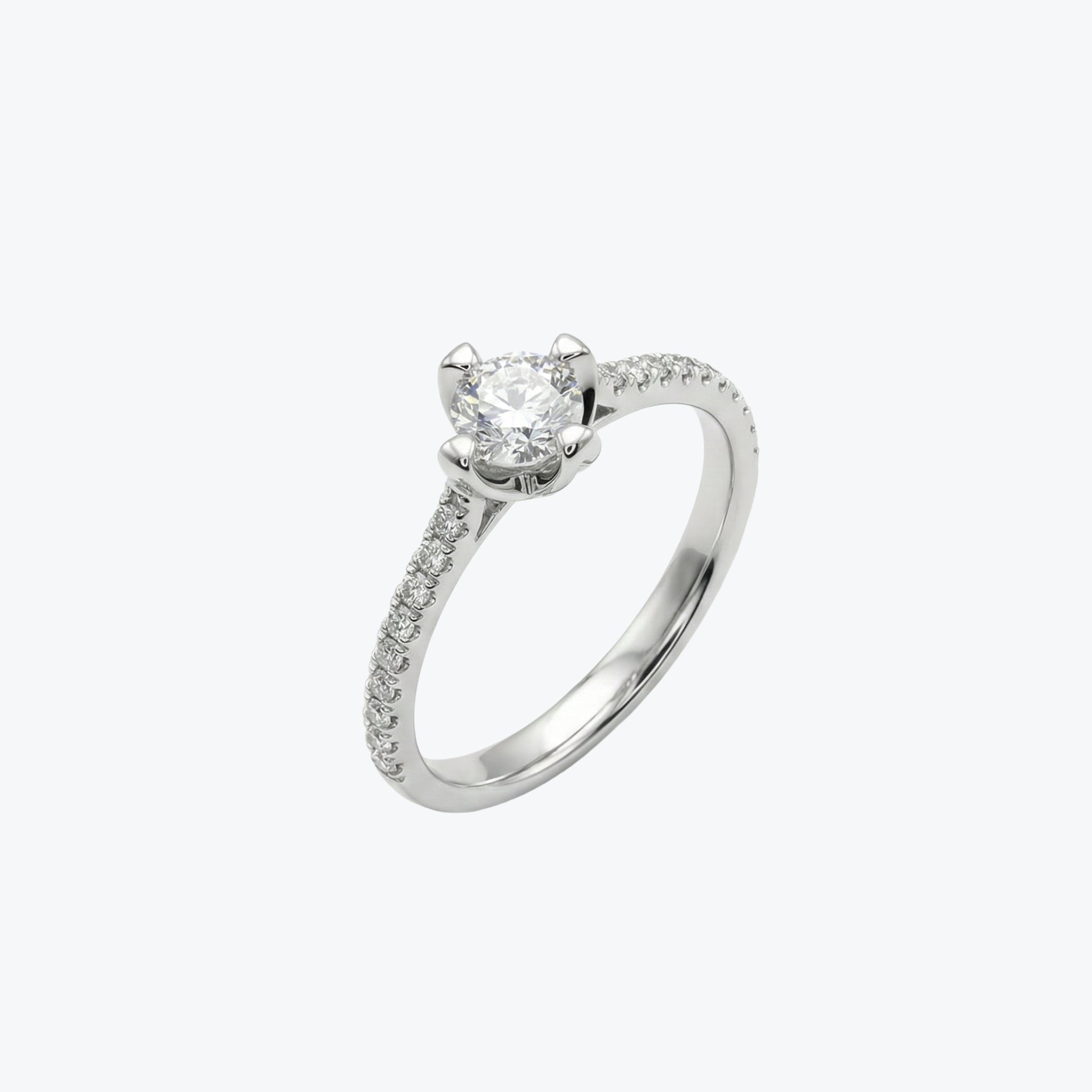 Lumina Solitaire Ring
