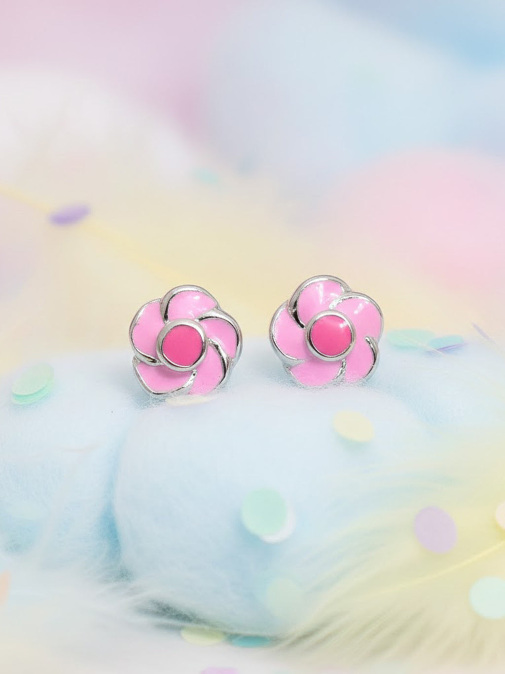 Bloom Enamel Studs