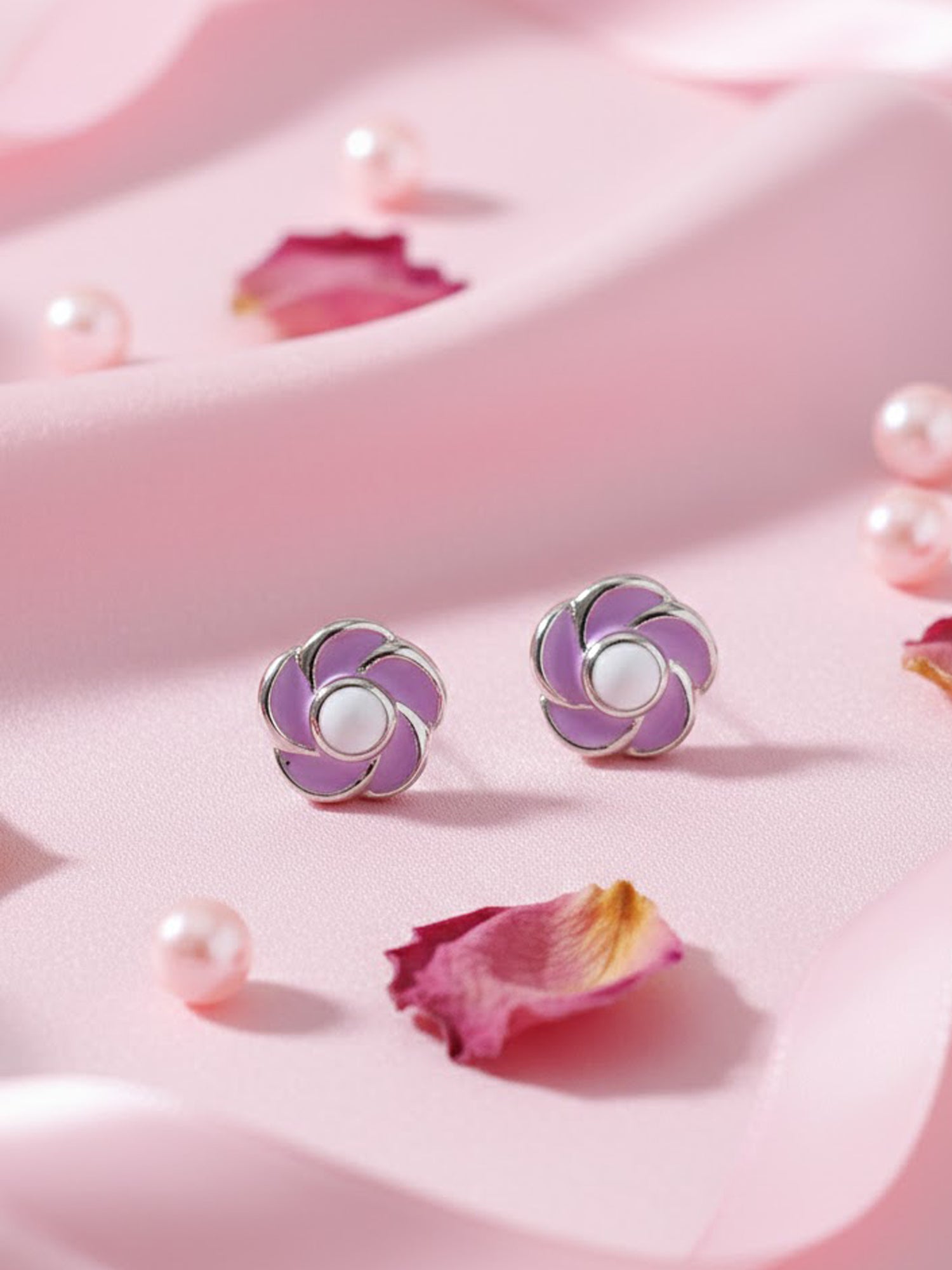 Bloom Enamel Studs