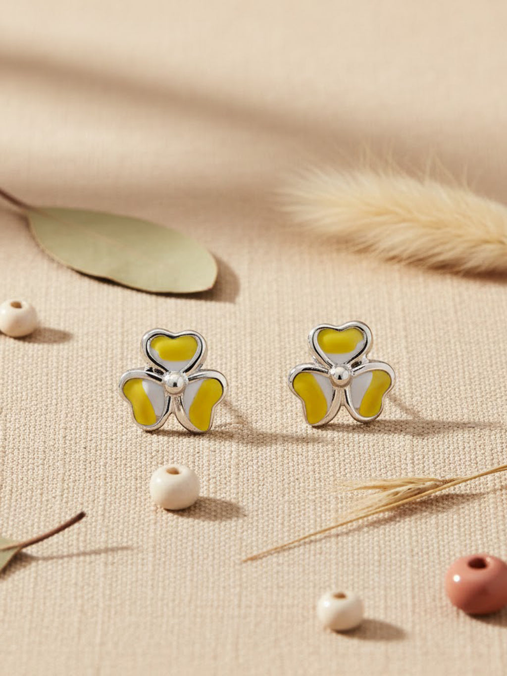 Blossom Enamel Studs