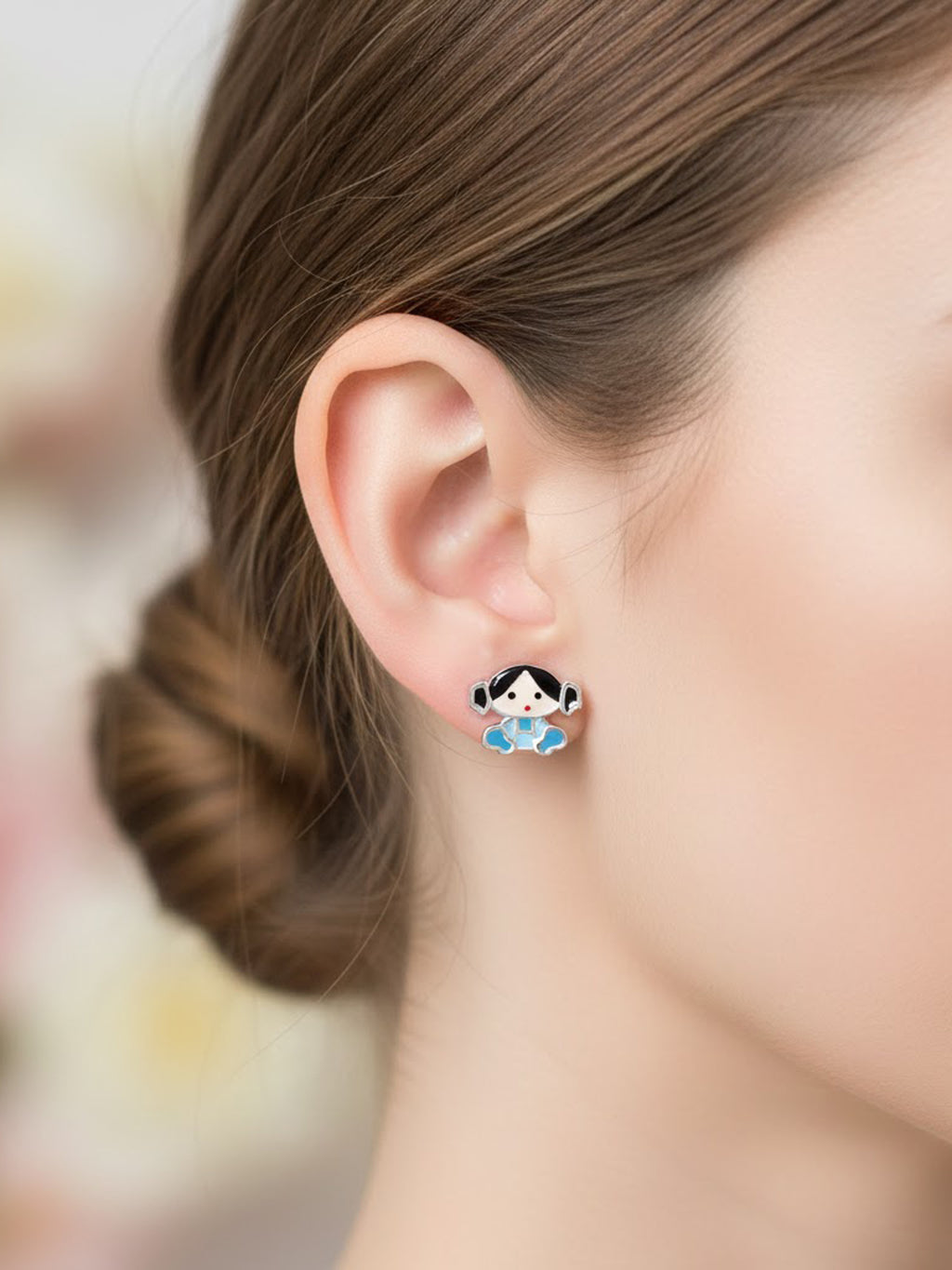 Innocent Enamel Doll Studs