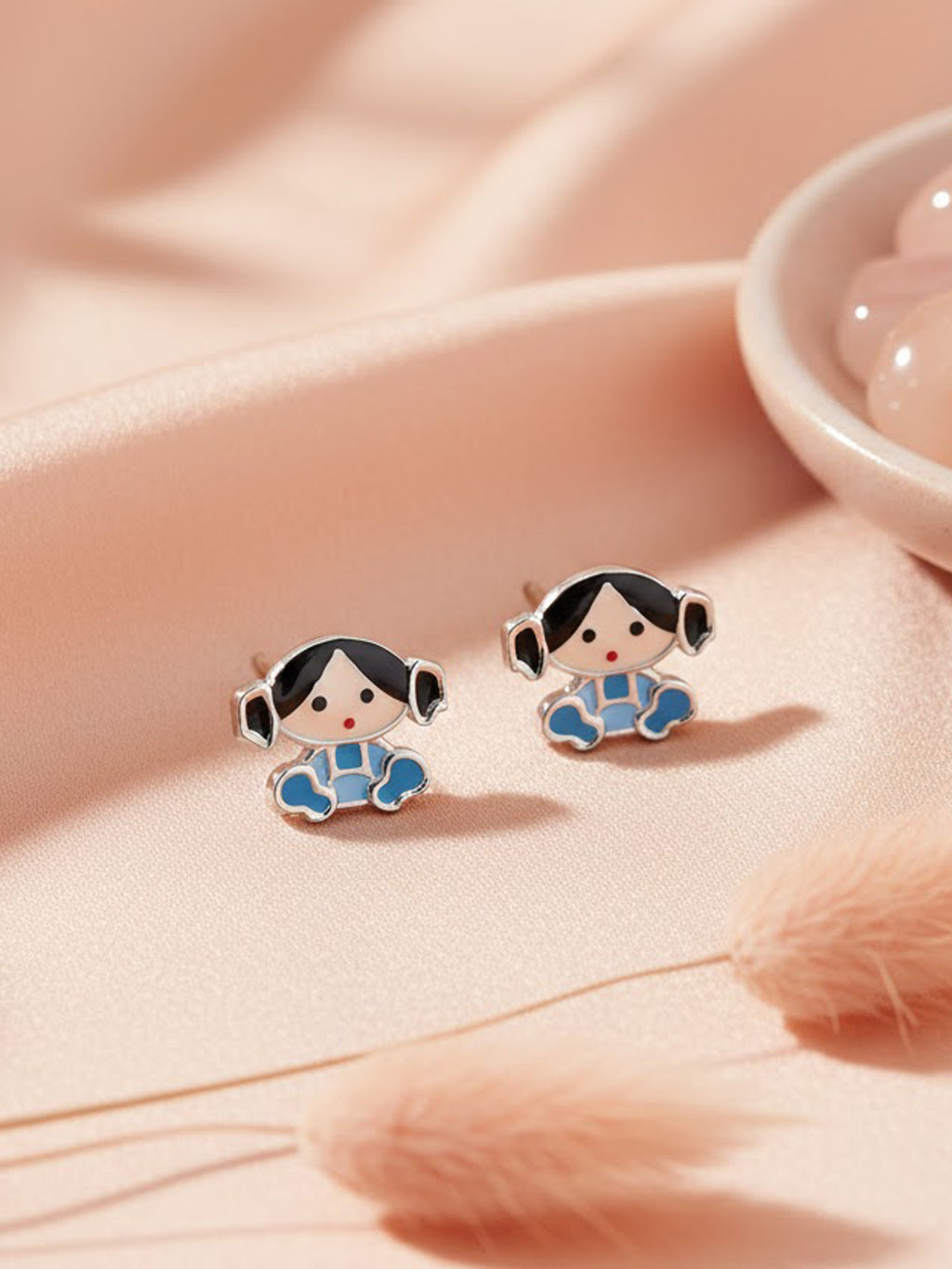 Innocent Enamel Doll Studs